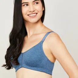Ginger by Lifestyle Navy Minimizer Bra image 3