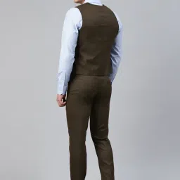 ManQ Dark Brown Slim Fit 2 - Piece Suit image 2