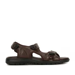 Hush Puppies by Bata Men's Brown Back Strap Sandals image 2