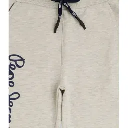 Pepe Jeans Boys White Printed Joggers image 3