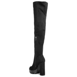 London Rag Women's Black Casual Booties image 5