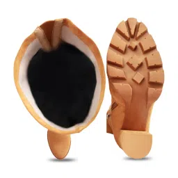 London Rag Women's Tan Casual Booties image 5