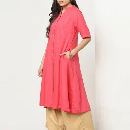 Marigold Lane Pink A Line Kurta image 3