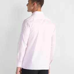 Arrow Purple Cotton Regular Fit Printed Shirt image 2