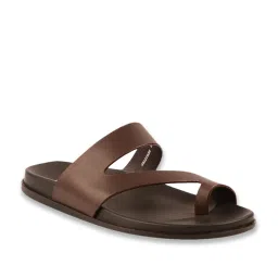 Gordon & Bros Men's Brown Toe Ring Sandals image 2