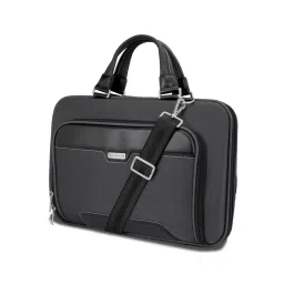 Harissons Grey Polyester Medium Laptop Messenger Bag image 2