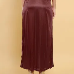 Soch Maroon Saree Shapewear image 2