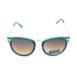 STEVE MADDEN Green Oversize Irregular Sunglasses for Women image 2