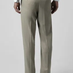 Van Heusen Beige Regular Fit Trousers image 2