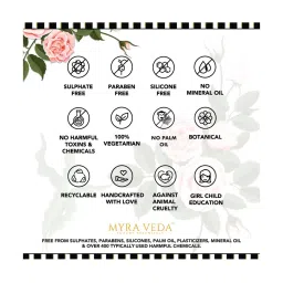 MYRA VEDA LUXURY ESSENTIALS French Oatmeal & Charcoal Powder Face Wash - 80 gm image 5