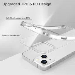 GRIPP Case Ultra Tough Lightweight for iPhone 13 - Clear image 3