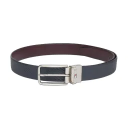 TOMMY HILFIGER Navy & Wine Simeon Reversible Belt image 2