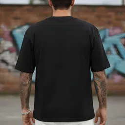 KAIDO Men Printed Drop-Shoulder Sleeves T-shirt image 5