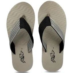 Pampy Angel Men's Grey & Black Flip Flops image 3