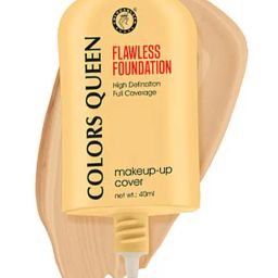 Colors Queen Flawless Makeup Cover Foundation 03 Natural Beige - 40 ml-picture-37