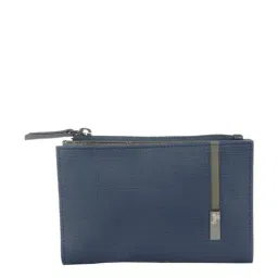 Baggit Gpp Patrick Blue PU Solid Bi-Fold Wallet-image-76