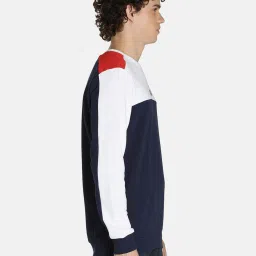 Puma Peacoat Regular Fit Colour Block Sweatshirt image 4