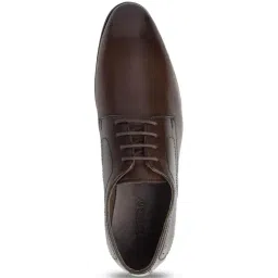 Metro Brown Derby Shoes image 4