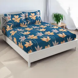 WELLNEST Microfiber Fitted King Bedsheets image 2