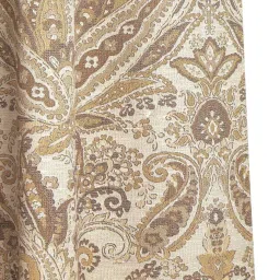 DDECOR Live Beautiful Beige Readymade 7 Ft. Door Curtain - Set of 1 image 3