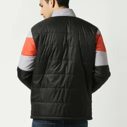 Dragon Hill Multi Relaxed Fit Colour Block Quilted Jacket image 2