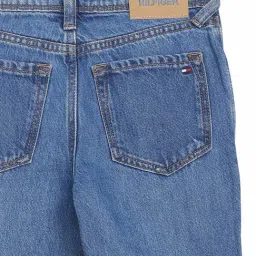 Tommy Hilfiger Blue Cotton Slim Fit Jeans image 4