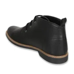 Carlton London Men's Black Chukka Boots image 5