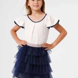Kate & Oscar Kids White Regular Fit Top-picture-47