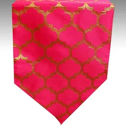 Pink Parrot Pink Jacquard Table Runner-picture-41