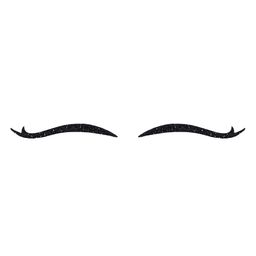 Comet Busters Glitter Eyeliner Stickers - Black-picture-2