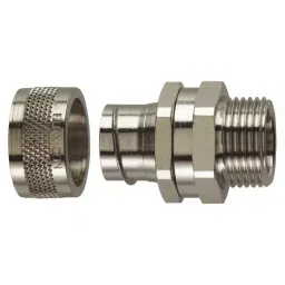 Flexicon Straight Conduit Fitting 10mm Nominal Size M12 Nickel Plated Brass IP54 Rating, FSU10-M12-S (Pack of 10 Pcs)-picture-21