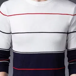StyleCast Men Striped Pullover image 2