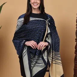 LOOM LEGACY Women Printed Stole with Taping Border-image-81