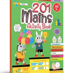 wonder house books 201 Math's Activity Book - Fun Activities and Math Exercises for Children Activity Book Pack of 1- English-picture-19