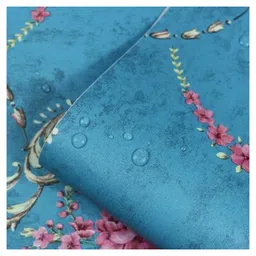 JAAMSO ROYALS Blue Floral Wallpaper for Wall for Home Wallpaper for Wall-picture-18