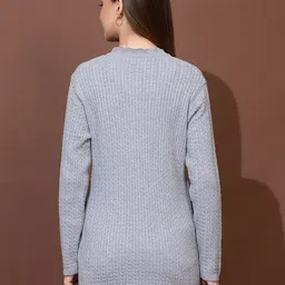 anouk mirage Anouk Women Ribbed Cardigan image 5