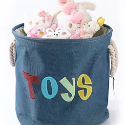 House of Quirk Round Laundry Basket, Cute Cartoon Kids Nursery Hamper,Boys Toy Storage Organizer,Childern Cloth Storage Basket,Baby Laundry Hamper,Nursery Bin Box Room Decoration (Toys) image 3