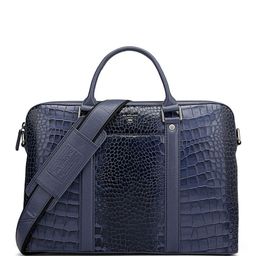 Da Milano Men Textured Leather Laptop Bag-picture-9