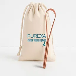 Purexa Q Shape Copper Durable Rust-Free & Fresh Breath Care Tongue Cleaner-picture-36