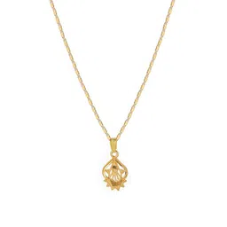 DressBerry Gold-Plated Pendant With Chain image 3