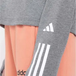 adidas Grey Regular Fit Hoodie image 5
