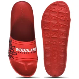 Woodland Men's Red Slides image 5