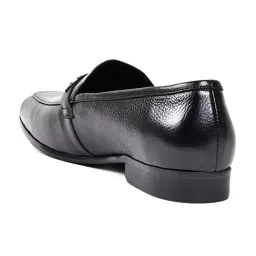 Cobblerz Men's Black Formal Loafers image 5