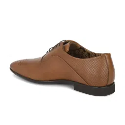 Van Heusen Men's Brown Oxford Shoes image 5