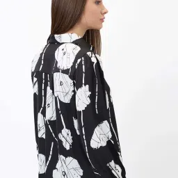 SPYKAR Black Printed Shirt image 2
