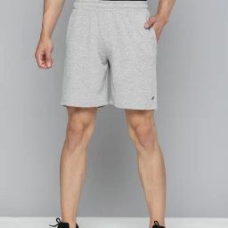 ALCIS Grey Slim Fit Yoga Sports Shorts-picture-23