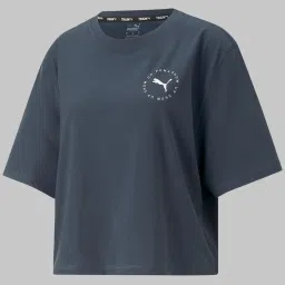 Puma Blue Printed Sports T-Shirt image 5