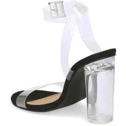 Truffle Collection Women's Black Ankle Strap Sandals image 5