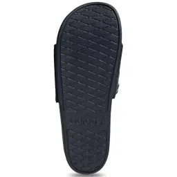 Adidas Men's Adilette Comfort Black & White Slides image 5