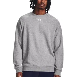 Under Armour Grey Cotton Loose Fit Sweatshirt-picture-31